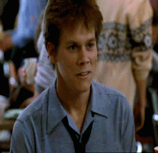 JUMP BACK! Kevin Bacon in "Footloose"