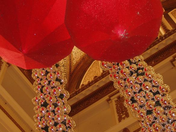 inside the Macy's (Marshall Field's!), Chicago, IL