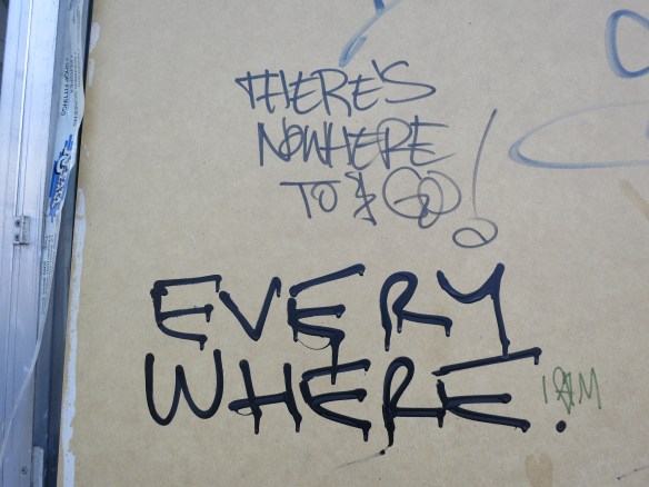 Graffiti in Alice Springs