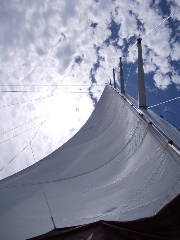 Sail's up, let's go!