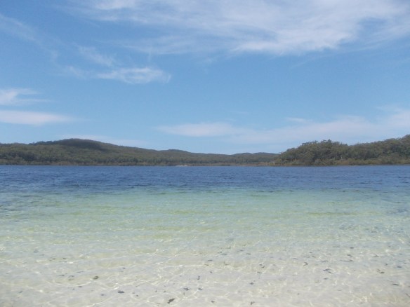 No denying it's pretty--and it was a good swim, too.