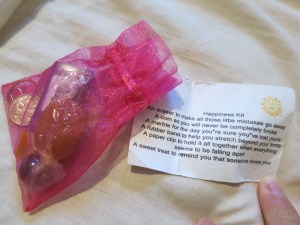 Happiness Kit--cheesy but sweet