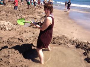 Vasha gets to work (photo by Rachel)