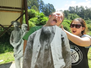 The ghosts behind me are indifferent to my cruel fate at the hands of Xi Xi