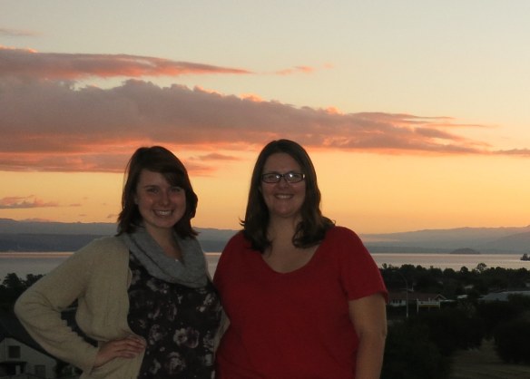 Liz and me in Taupo