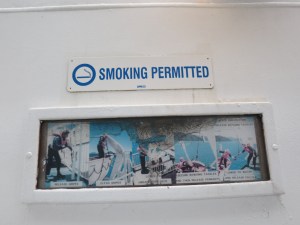 Emergency instructions by labelmaker