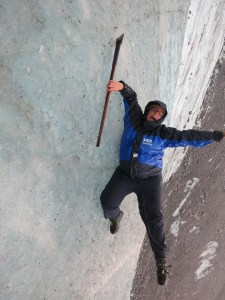 See, not a very good walker.