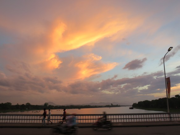Sunset, Hue, Vietnam