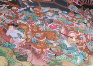 Spot the demons from different times and places.