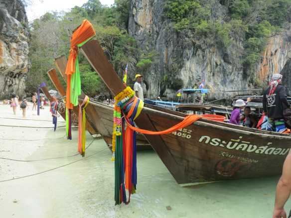 Longtail boats in Thailand