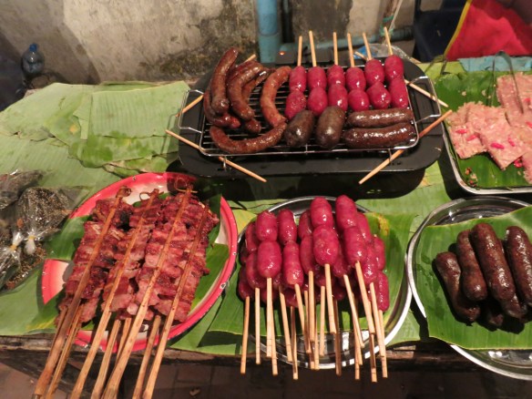 Meat on a stick--a lot of it