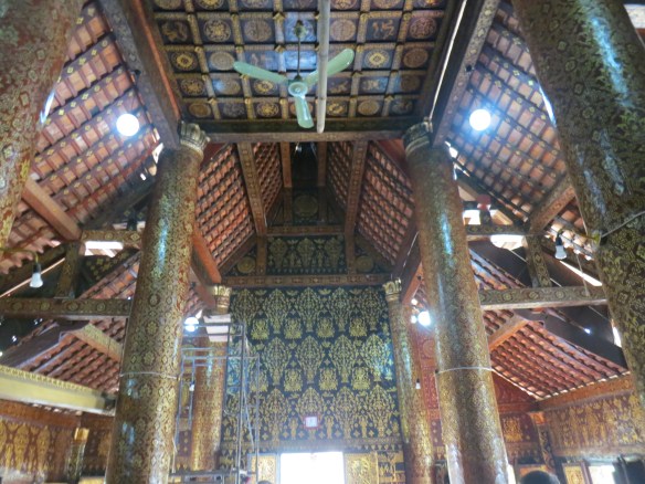 Gold painting everywhere