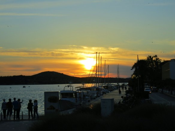 Sunset, Sibenik, Croatia