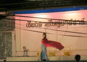 A gown and a cape--winning