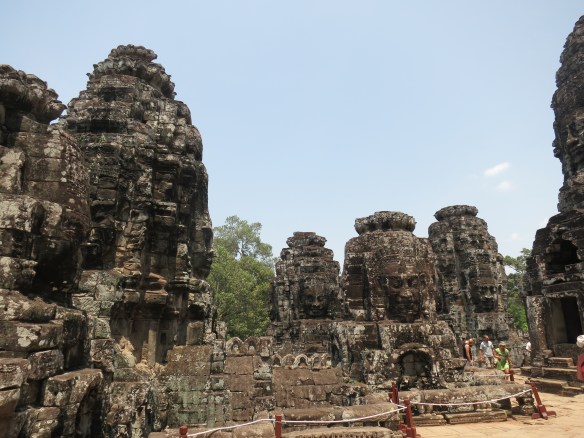 So many faces at Bayon