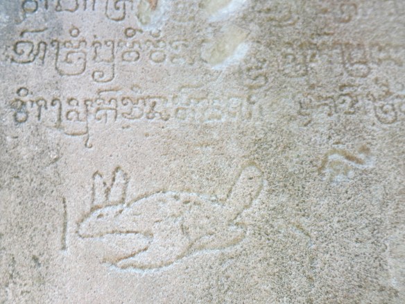 A rare instance of Khmer writing at Angkor