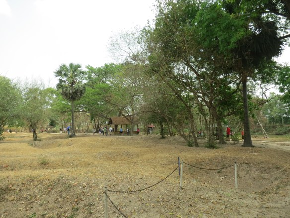 Walking on the bones at the Killing Fields, an eerie and humbling experience