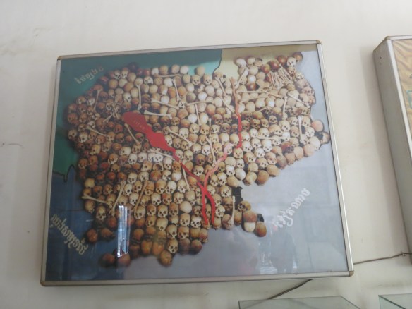 An artist's map of the country after the war