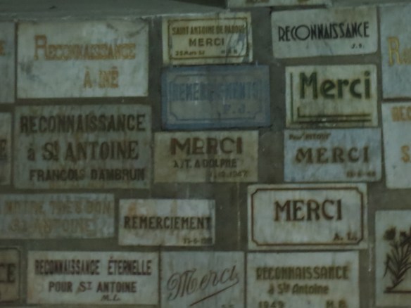 A wall in the Catholic cathedral of Ho Chi Minh City, which I saw on Easter Sunday