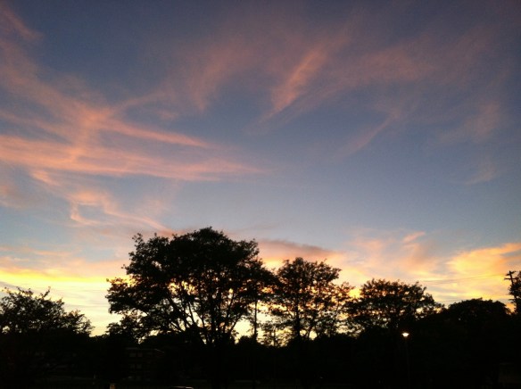 Sunset, East Lansing, Michigan