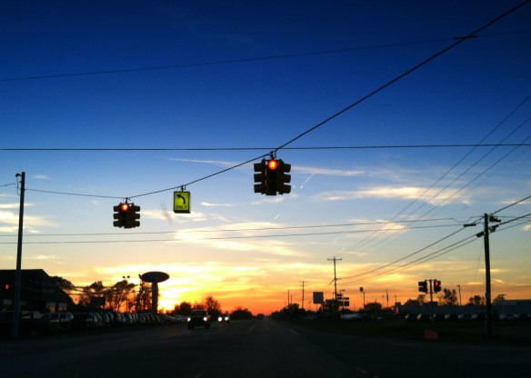 Sunset, Saint Louis, Michigan