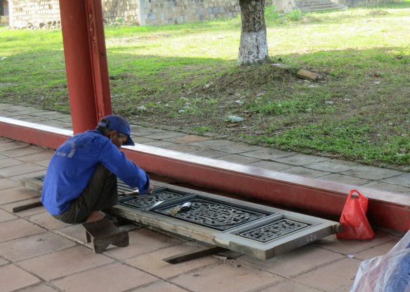 Restoring one of the doors
