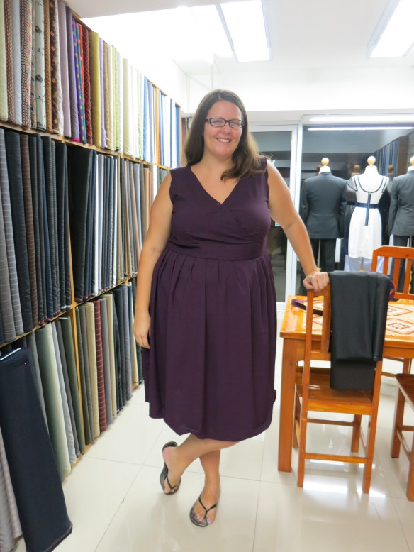 The first fitting, when I hated what they gave me