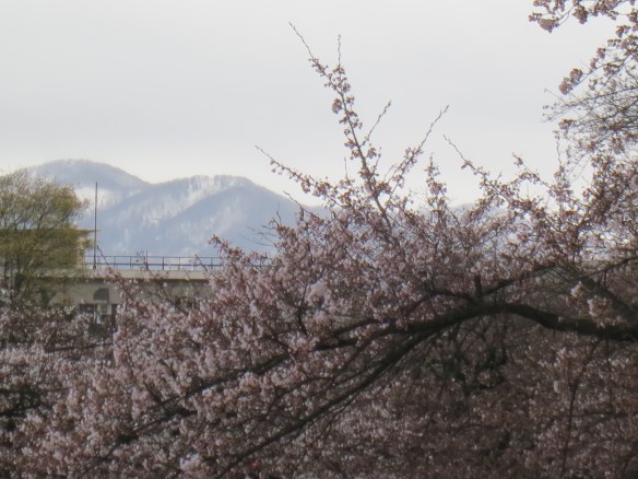 The nearby mountain is popular for winter sports