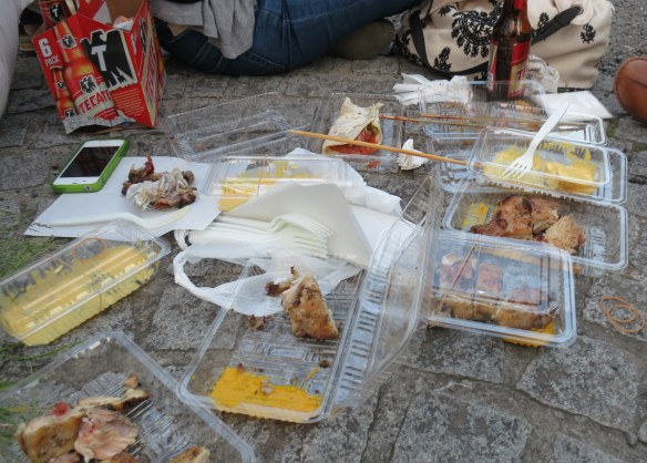 Food ranging from tasty to intensely spicy