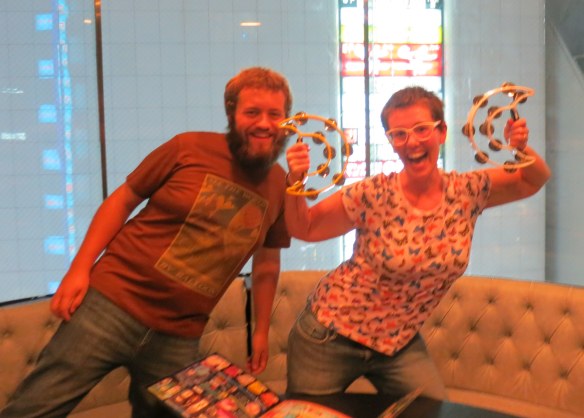 You know what they say: The couple that karaokes together, stays together