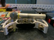 You can pick out your own tambourine when you sign up for a room