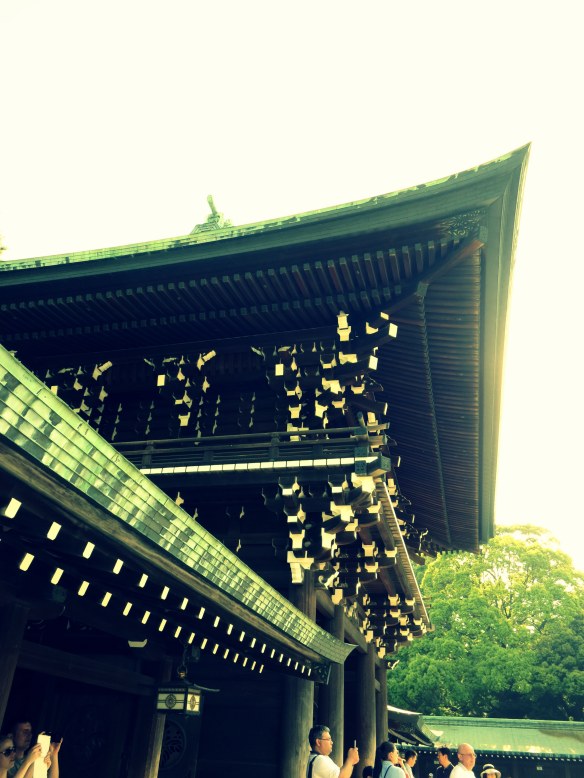 The Meiji Jingu Shrine in Tokyo