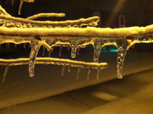 michigan winter christmas ice