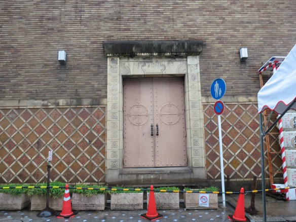 Doors to the theater