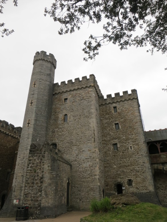 The first thing you see when you enter the castle walls