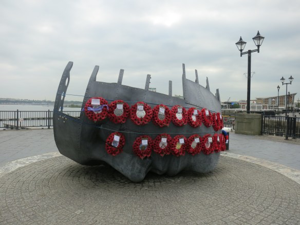 Wreaths for fallen soldiers