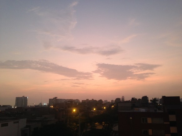 Sunset, Lima, Peru