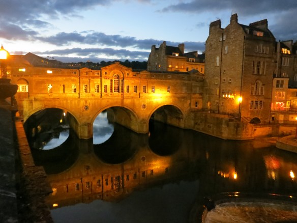The ? Bridge, apparently based on rejected plans for the Rialto in Venice