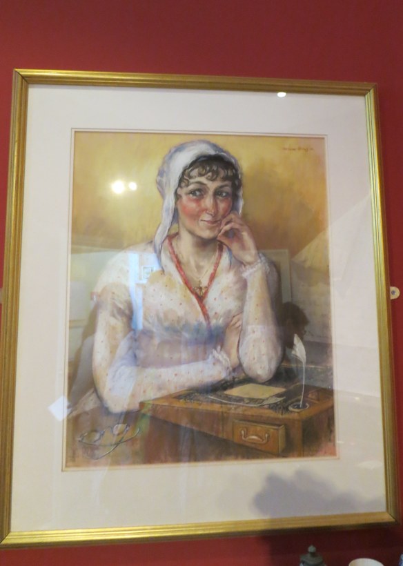Melissa Dring's portrait of Jane Austen