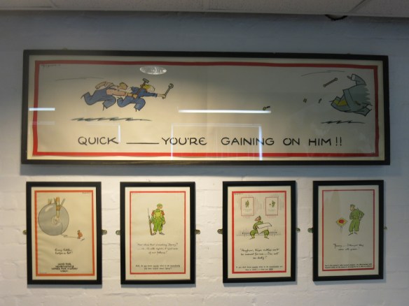 I am forever interested in the paranoid propaganda posters of WWII