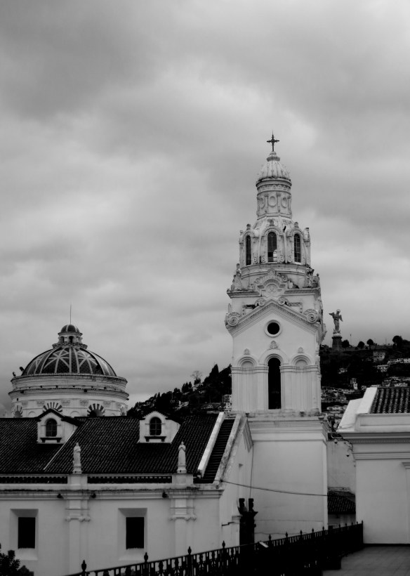 View of the cathedral from the balcony