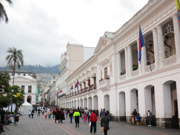 The building takes up a whole city block