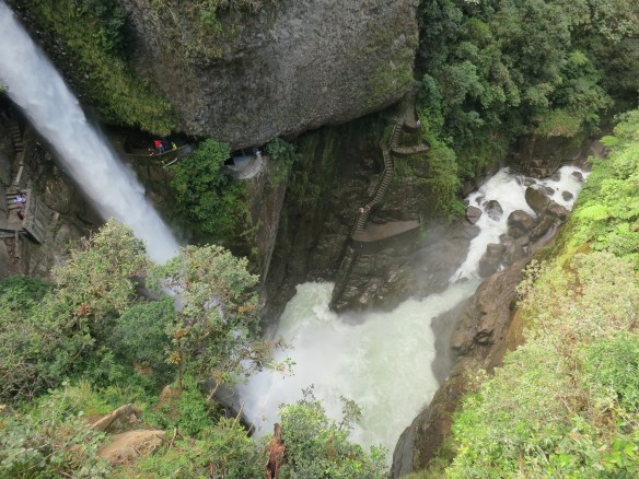 It's a long way down