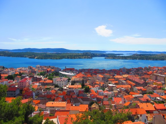 Overlooking Sibenik