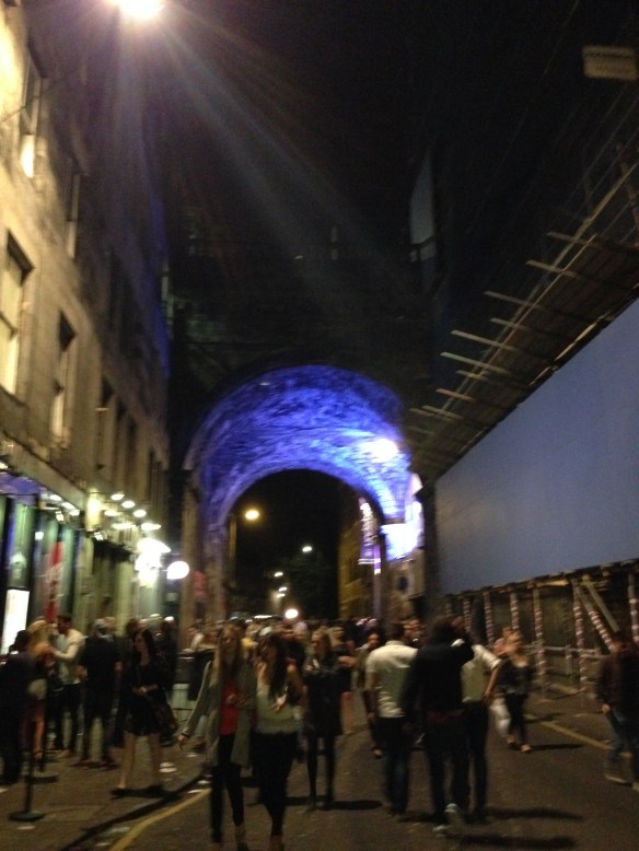 Cowgate was the big nightlife part of the city