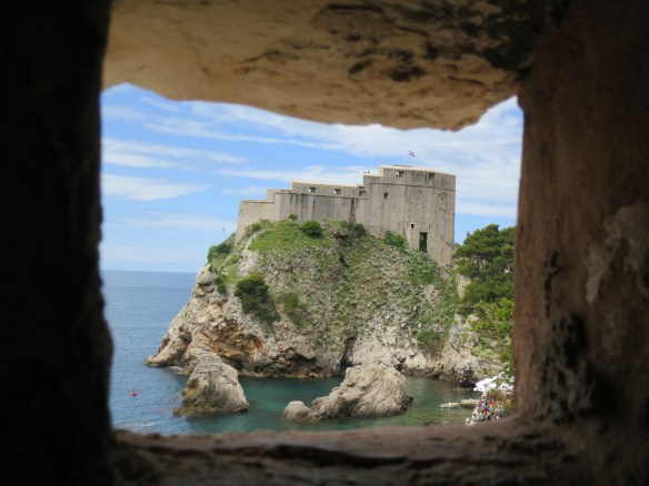 The fort across the bay
