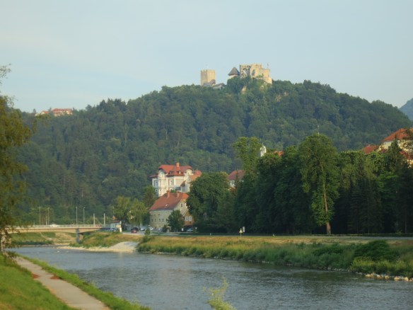 Celje Castle on the hill