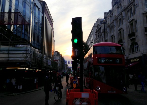 Sunset, London, England