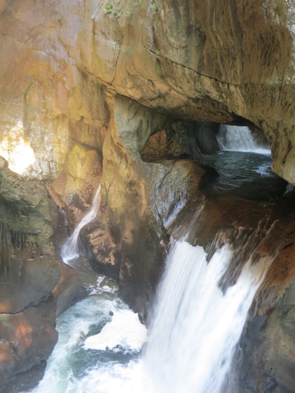 The karst landscape of Skocjan Caves