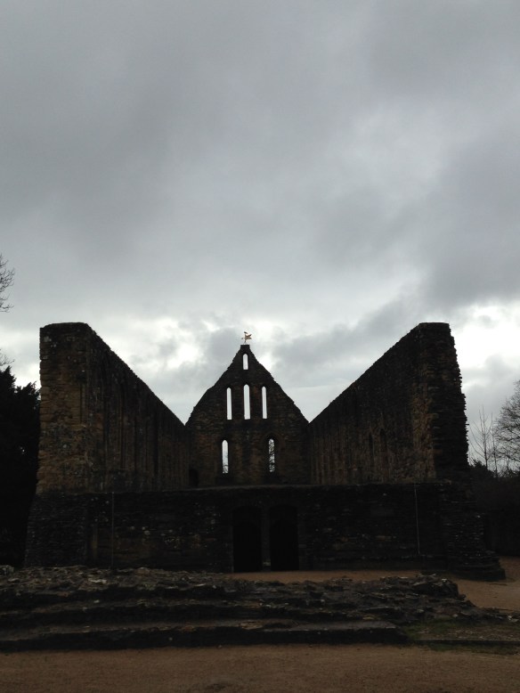 The ruins of the abbey
